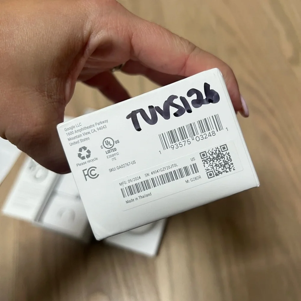 Google Nest Doorbell - (Wired, 2nd Gen) - Wired Video Doorbell Camera Snow